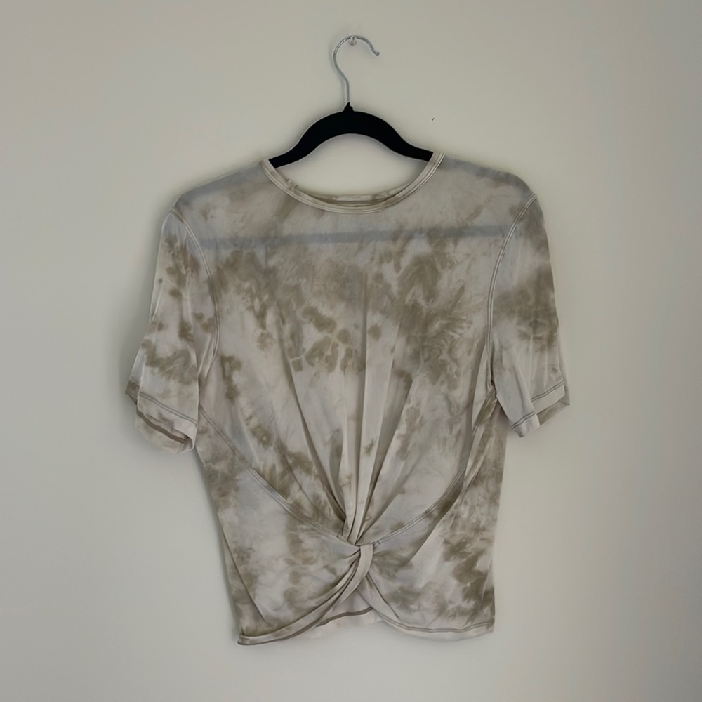Lululemon tie dye top